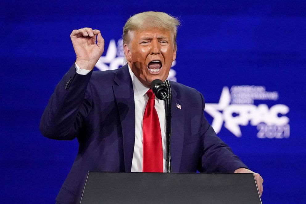 Trump at CPAC Florida February 2021